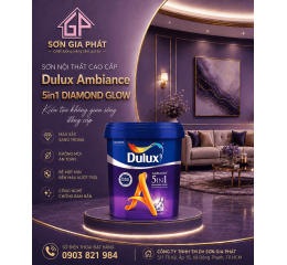 Dulux Ambiance 5in1 Diamond Glow - Siêu Bóng 66AB