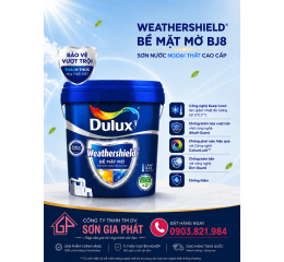 Dulux Weathershield Bề Mặt Mờ - BJ8
