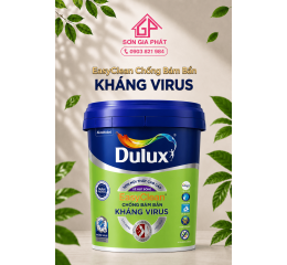 Dulux EasyClean Chống Bám Bẩn Kháng Virus - Bề Mặt Bóng E017B