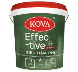Sơn nội thất KOVA Effective Siêu Dặm Phủ