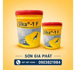 Sika®-1 F HỢP CHẤT CHỐNG THẤM CHO BỀ MẶT BÊ TÔNG VÀ VỮA