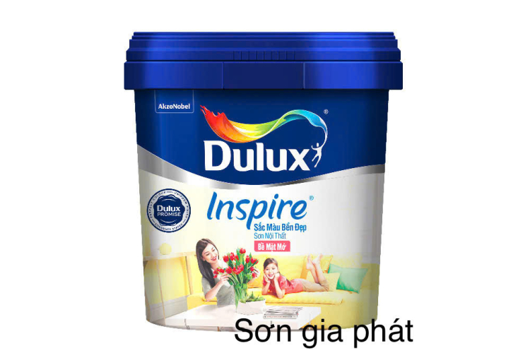 Dulux Inspire Nội Thất Sắc Màu Bền Đẹp Bề Mặt Mờ 39A
