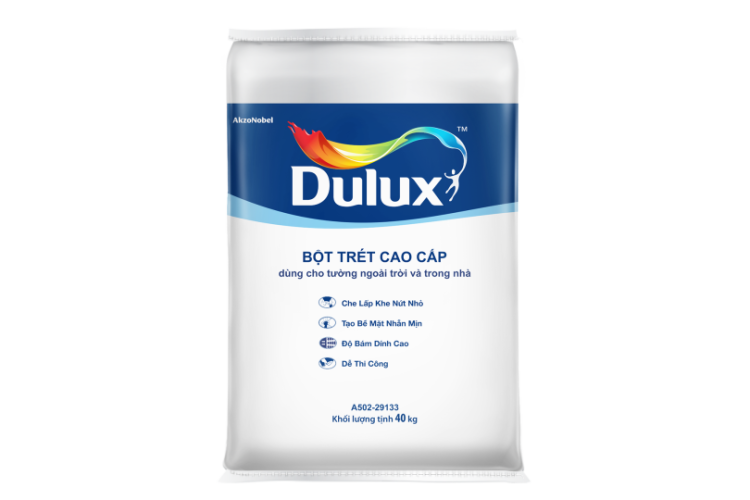 BỘT TRÉT NỘI & NGOẠI THẤT  DULUX A502- 40KG