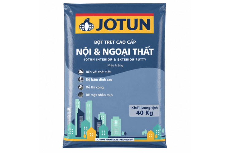 Bột trét nội & ngoại thất - Jotun Interior & Exterior Putty