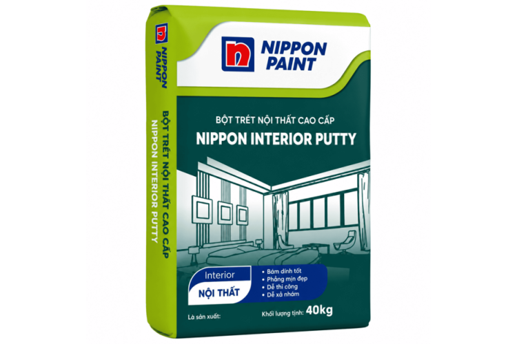 BỘT TRÉT NỘI THẤT NIPPON INTERIOR PUTTY
