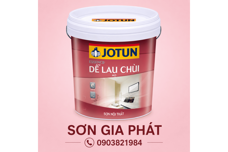 Sơn nội thất Essence Dễ Lau Chùi