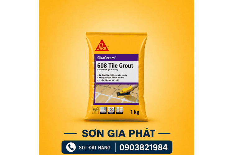 SikaCeram®-608 Tile Grout – KEO CHÀ RON