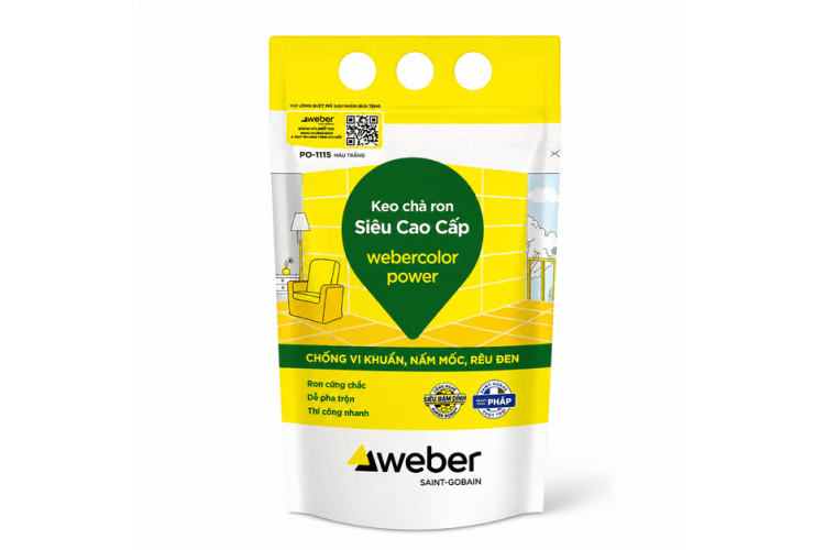 Keo chà ron Weber Siêu cao cấp - Webercolor power PO111S