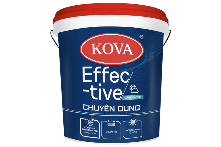 Sơn ngoại thất KOVA Effective Chuyên Dụng