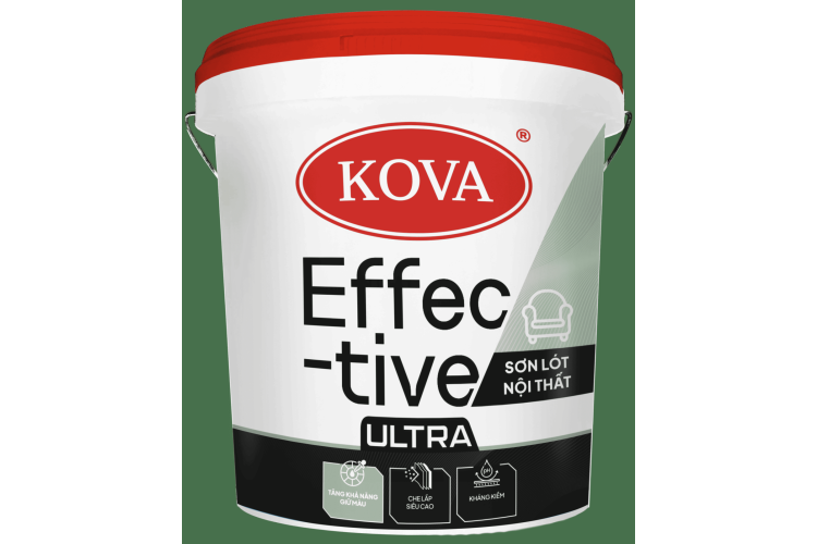 Sơn lót nội thất kháng kiềm KOVA Effective Ultra