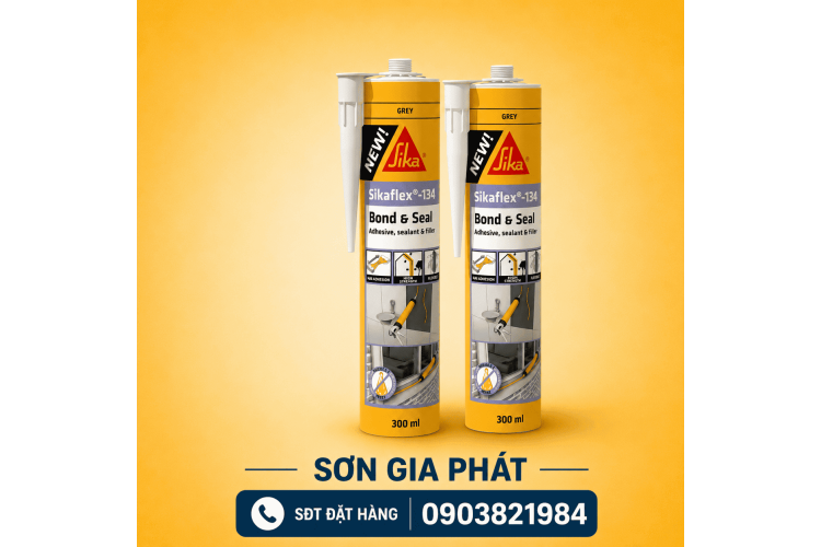 Sikaflex®-134 Bond & Seal - CHẤT TRÁM KHE CO GIÃN
