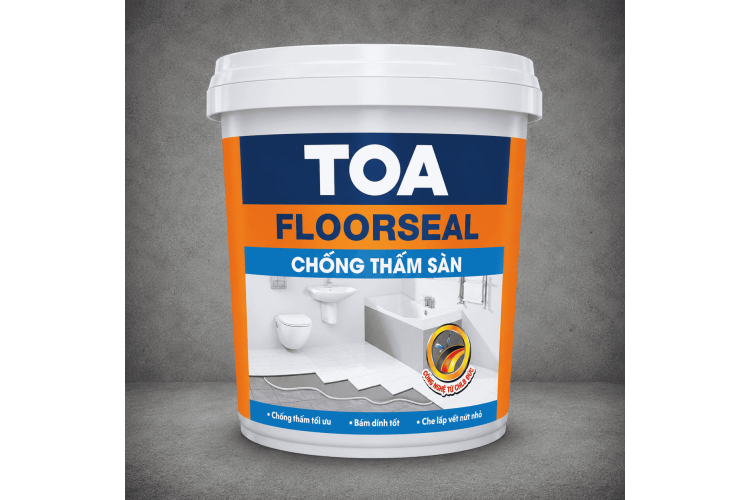 TOA Floorseal – Chống thấm Sàn pha xi măng