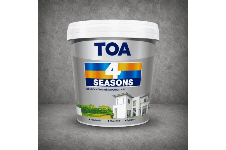 Sơn lót chống kiềm Ngoại thất TOA 4 Seasons Sealer