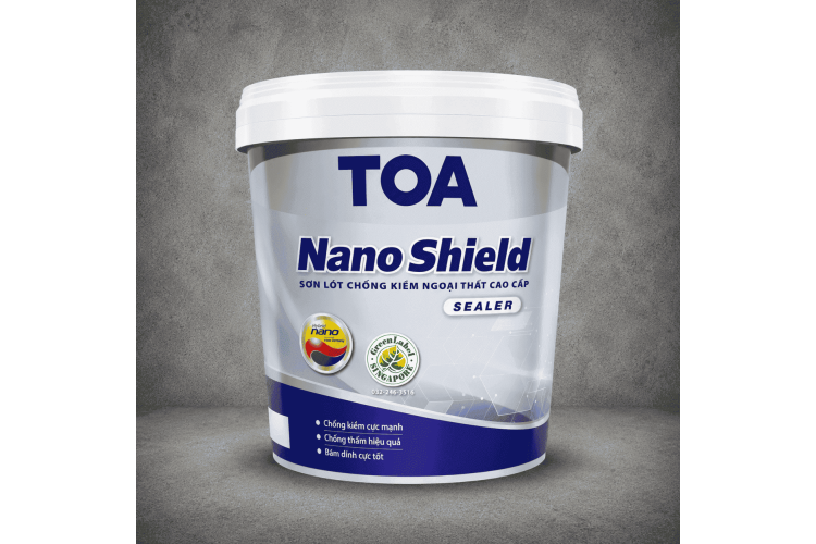 Sơn lót chống kiềm ngoại thất cao cấp TOA NanoShield Sealer
