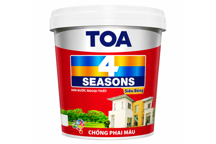 Sơn ngoại thất cao cấp TOA 4 Seasons Satin Glo