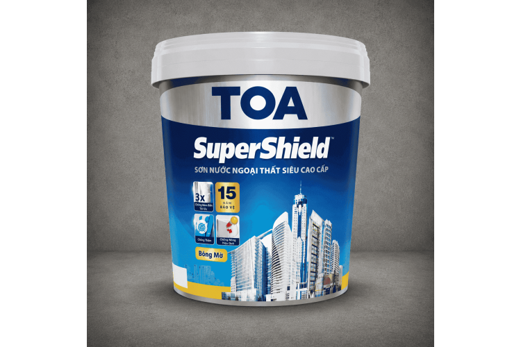 Sơn nước ngoại thất siêu cao cấp SuperShield