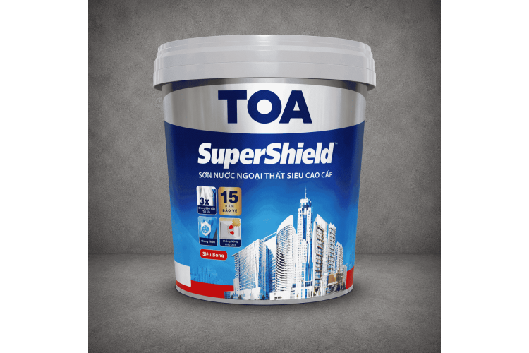 Sơn nước ngoại thất siêu cao cấp SuperShield