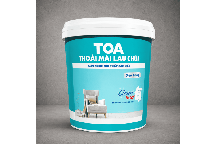 Sơn nội thất cao cấp TOA Thoải Mái Lau Chùi