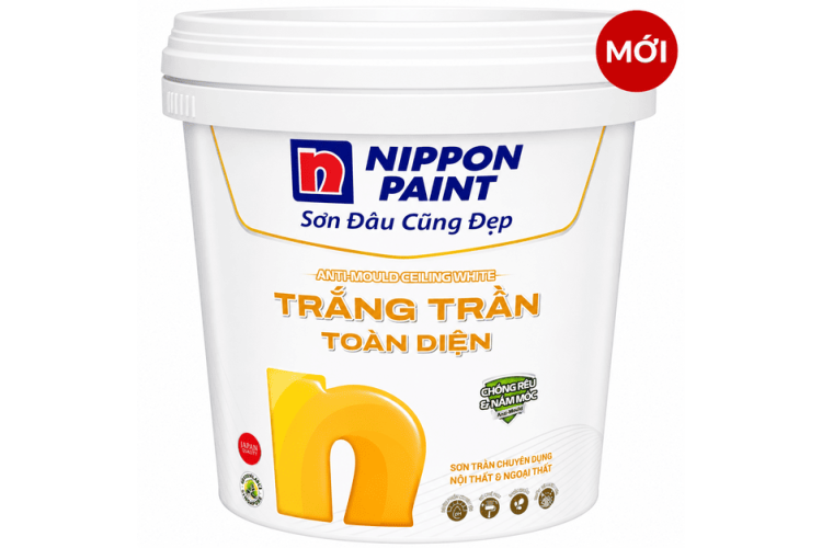 Sơn nội thất Nippon Trắng Trần Toàn Diện
