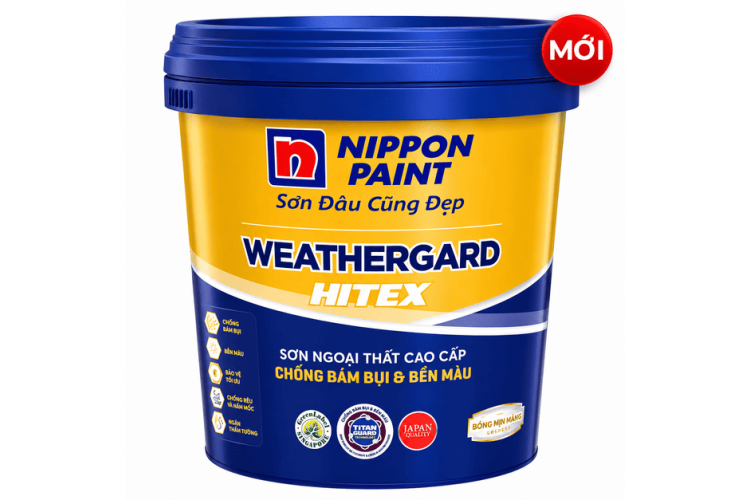 Sơn  ngoại thất Nippon WeatherGard Hitex