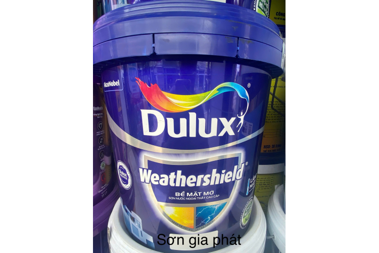 Dulux Weathershield Bề Mặt Mờ - BJ8