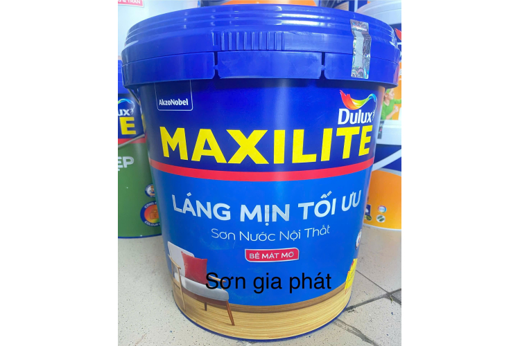 Sơn nước nội thất Maxilite từ Dulux Láng Mịn Tối Ưu 